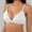 White, variant on TIANZEN Wireless Triangle Bralette Unlined Seamless Bras No Underwire Comfortable Unpadded Everyday Bra Padded Bras for Women Sports Bras for Women Non Removable Pads Woman Bras