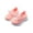 Pink-01, variant on Owordtank Toddler Baby Girls Boys Tennis White Walking Barefoot Slip on Shoes Wide Toe Soccer Rubber Sneakers