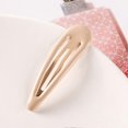 thumbnail image 1 of Snap Hair Clips Metal Bright Color Cute Prevent Slip Hair Barrettes Hair Accessories for GirlsS159-6, 1 of 1