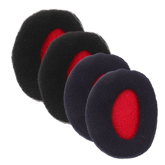UPGRATOR 2 Pairs Winter Ear Muffs for Women Warmth Protection Polar Fleece Travel