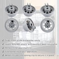thumbnail image 3 of 165314 Wheels for Dishwasher Lower Rack 8 Pack Easy Install Dishwasher parts, 3 of 6