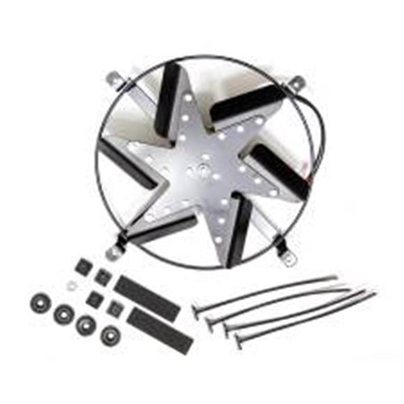 Perma-Cool PRM19112 12 in. Push & Pull 3300 CFM Paddle Blade High Performance Electric Cooling Fan