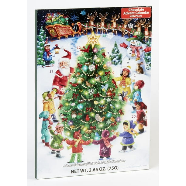 Vermont Christmas Company Gather Round The Tree Chocolate Advent Calendar ( Countdown to Christmas) - Walmart.com vermont-christmas-company-gather-round-the-tree-chocolate-advent-calendar-countdown-to-christmas-walmart-com
