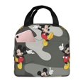 thumbnail image 1 of Mickey Mouse Sac à Lunch pour Femmes & Hommes Boîte à Lunch Isolée pour Adultes, Petits Contenants Alimentaires Étanches Réutilisables Sacs à Lunch Haute Capacité pour Travail, Voyage, Extérieur, 1 of 8