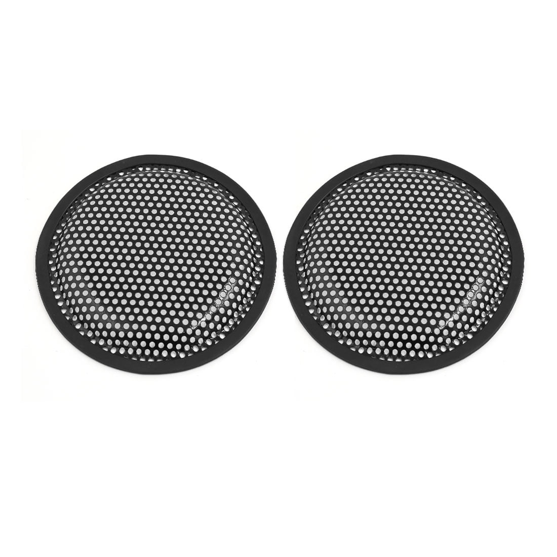Black Mesh Cover Waffle Speaker Grill Protect Guard Car Audio G