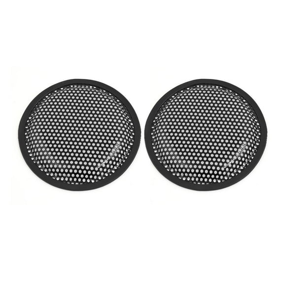 Unique Bargains 2pcs 6" Car Audio Speaker Mesh Sub Woofer Subwoofer Grill Dust Cover Protector