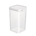 thumbnail image 2 of Transparent Airtight Storage Jars, Stackable Plastic Storage Containers for Kitchen Snacks, Grains, Dried Goods, and Home Organization, Ideal for Grains & Pantry Storage, 2 of 6