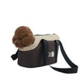 thumbnail image 2 of Soft-Sided Carriers for Puppy & Medium Cat, Portable Pet Carrier Bag, Foldable Travel Carrier for Small Dogs and Cats - coffee, 2 of 6