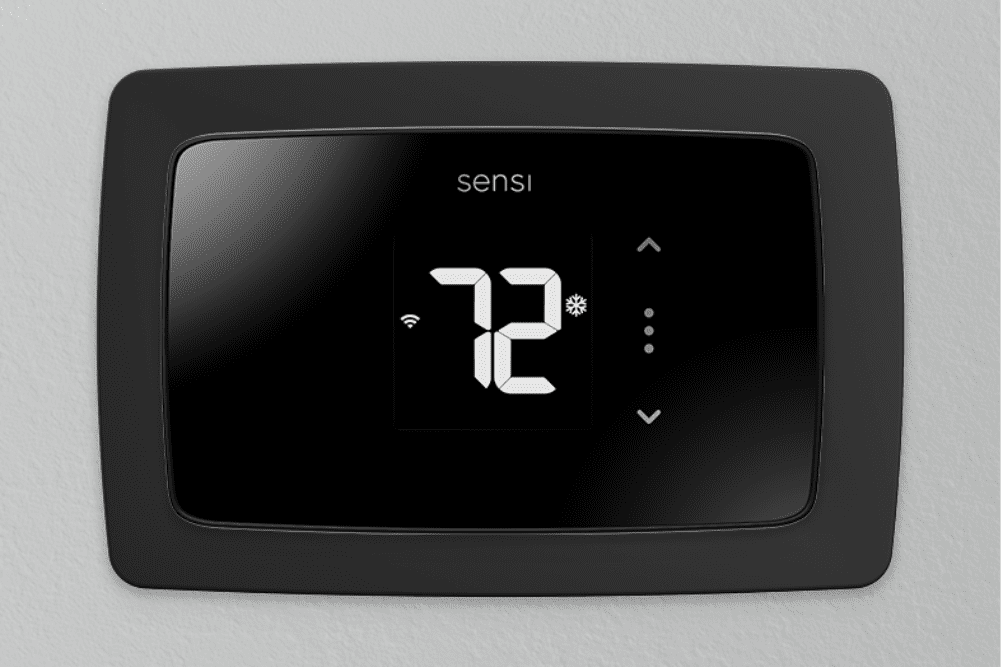 Sensi Wall Plate for Sensi Touch 2 and Sensi Lite Thermostats, Black