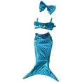 thumbnail image 2 of Xinyolin Cat Mermaid Costume Pet Mermaid Outfit Cute Mermaid Shape Costume Mermaid Fishtail Clothes Stylish Cat Apparel, 2 of 8