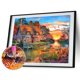 thumbnail image 2 of Pintura de diamante 5D Casa rural Full Round Drill Rhinestone Kit (WT980) Tmvgtek decoración de arte en el hogar, 2 of 8