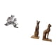 thumbnail image 5 of Figuras de búho, artesanías de animales artificiales, estatua en miniatura, sujetalibros de resina, adecuado para dormitorio, oficina, decoración del, 5 of 8