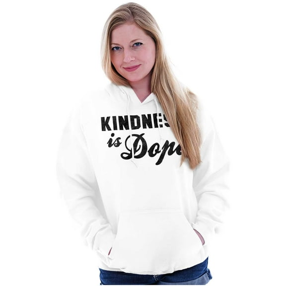 Kindness is Dope Christian Urban Hoodie Sweatshirt Women Men Brisco Brands S