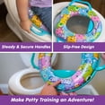thumbnail image 3 of Asiento de entrenamiento para ir al baño Care Bears con asas antideslizante, 3 of 7