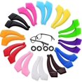 thumbnail image 1 of 12 pares de empuñaduras de cristal para las orejas y 2 pares de retenedores redondos para gafas, silicona suave antideslizante para gafas, gancho para la oreja, puntas de las patillas de cristal, 1 of 5