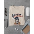 thumbnail image 3 of Racer Woman Road Race Art T-Shirt Men -Image by Shutterstock, Male 3X-Large, 3 of 4