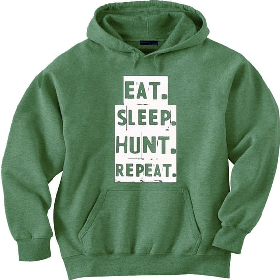 Eat Sleep Hunt Hunting Clothes Funny Hoodie Sweatshirt Clothing Accessories Gifts Mens