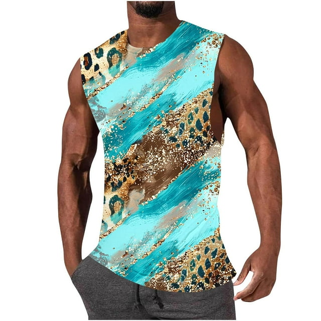 Camisetas para Hombres Moda para Hombres Verano Color Sólido Casual Fitness Deporte Permeabilidad Camiseta