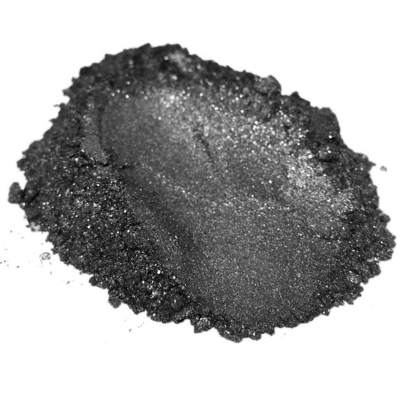 BLACK DIAMOND PIGMENTS® | (Diamond Battleship Grey Pigment is a premium professional, nontoxic mica with unrivaled color saturation that blends with resin, nail polish, slime, soap, and acrylic