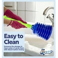 thumbnail image 6 of Luigi's Sink Plunger Kitchen - Sink Plunger Bathroom - Drain Bathtub or Shower - Large and Powerful Clog Remover - Commercial Style "Plumbers Plungers" with Large Bellows, 6 of 8