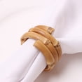 thumbnail image 4 of MVRLSH Kitchen Placemats Wood Napkin Rings Handmade Rattan Napkin Holder Rings Table For Wedding, 4 of 5