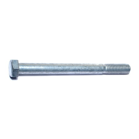 

1/2 -13 x 5-1/2 Hot Dip Galvanized Steel Coarse Thread Hex Cap Screws CSHS-529