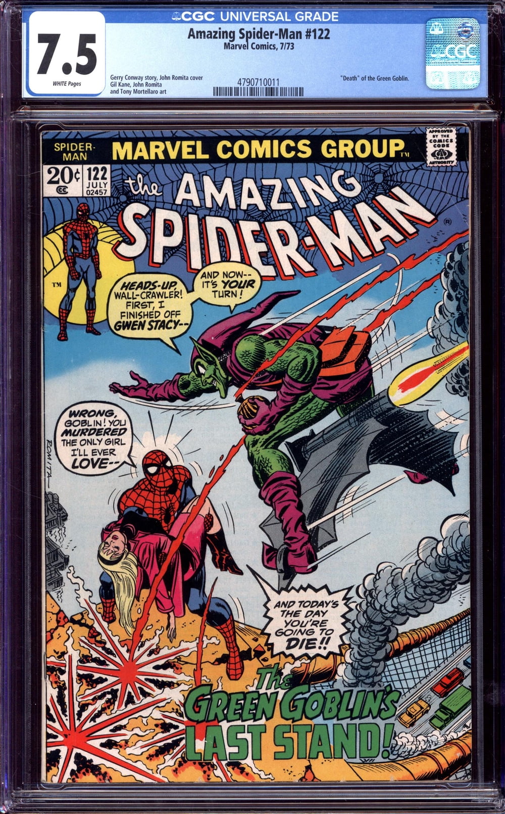 Cover of The Amazing Spider-Man #122