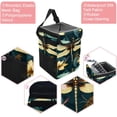 thumbnail image 2 of Dragonfly Foldable Car Garbage Can with Lid - Leak-proof Mini Trash Can, Hanging Storage Bag for Auto, 2 of 6