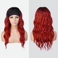 thumbnail image 3 of STUDIOCUT BY PROS Headband Wig 20 Inch Loose Wave Quick Wrap Headband Wig Long Wavy Curly Wigs for Black Women High Heat Resistant Synthetic Wigs HBW004 (OTREDWINE), 3 of 7