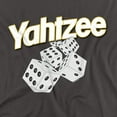 thumbnail image 2 of Yahtzee Tumbling Dice Women's T Shirt, Charcoal, 2X-Large, 2 of 6