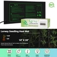 thumbnail image 2 of LERWAY Seedling Heating Mat Plant Germination Seed Starter Warmer Pad Hydroponics 21W, 2 of 12
