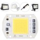 thumbnail image 3 of Perlas de lámpara integradas para una iluminación superior Emisores de luz blanca LED COB SMD de alta potencia de 50 W, 3 of 8