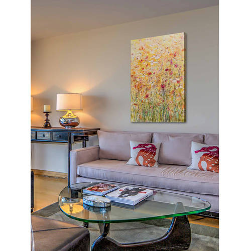 "Daisy Chain 10" Painting Print on Wrapped Canvas