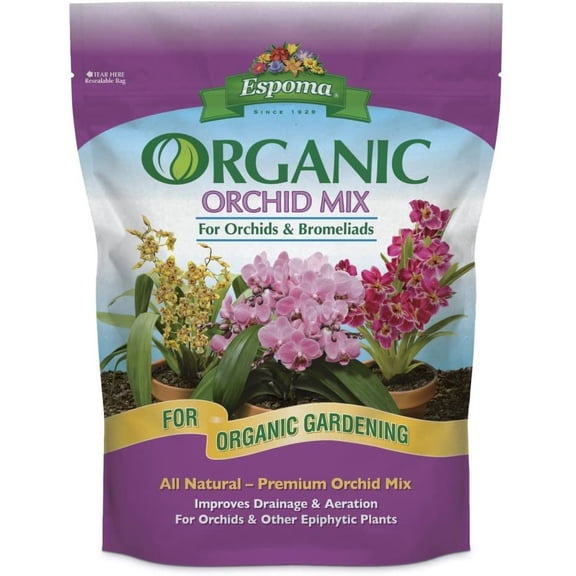Espoma Organic OR4 Orchid Potting Mix, Organic, 4 Qts. - Quantity 1