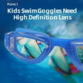 thumbnail image 7 of Swimming Goggles, No Leaking Anti Fog UV Protection Triathlon Swim Goggles with Soft Silicone Nose Bridge for Men/Women/Youth/Junior/Kids, Coming with Nose Clip Earplugs and Protection Case, 7 of 7