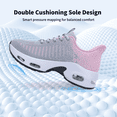 thumbnail image 4 of Artlea Women’s Running Shoes Cushioning Trail Tennis Shoes Lightweight Breathable Slip on Sneakers Women for Gym and Workout, Size 6-11, 4 of 7