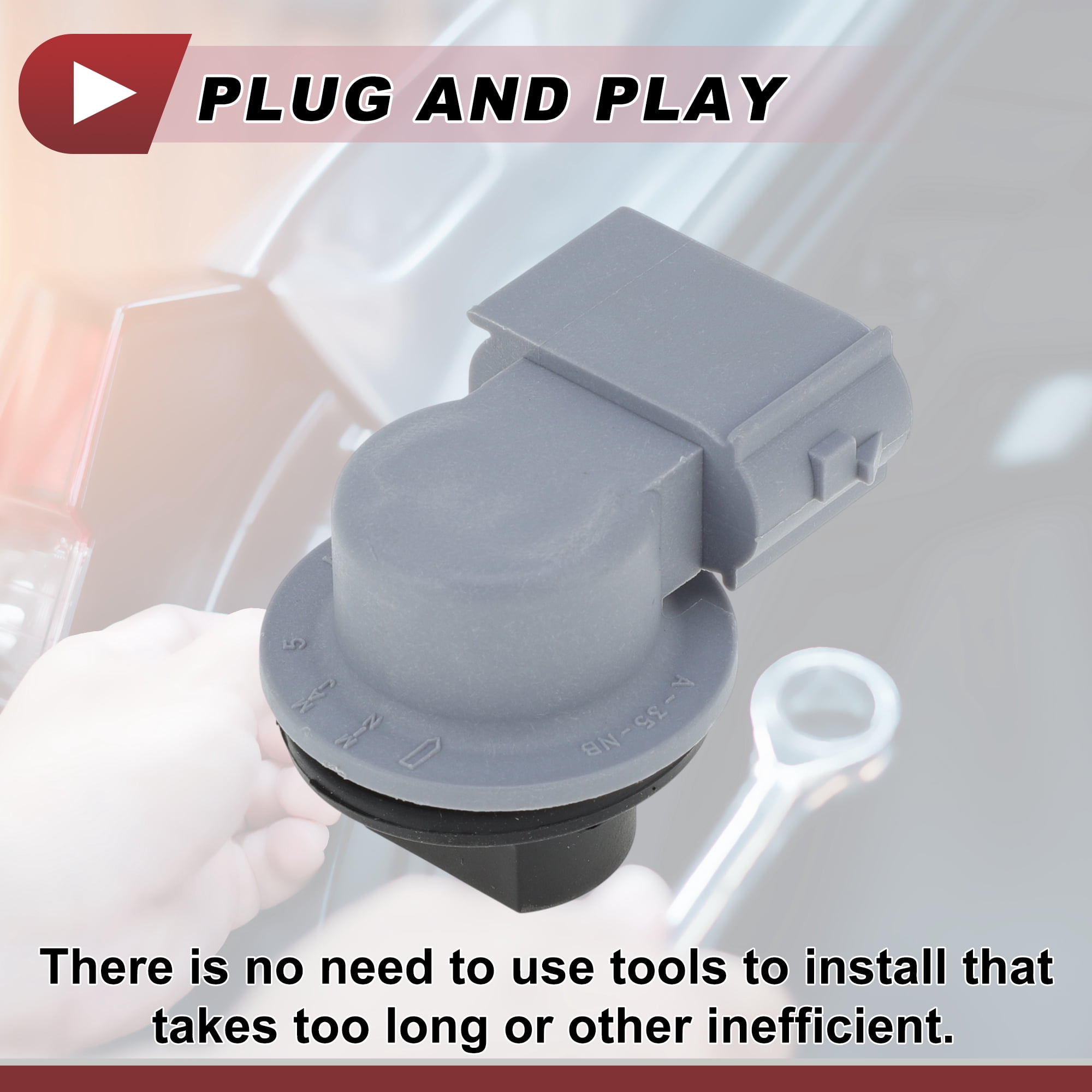 Unique Bargains Turn Signal Socket for Ford Escape 2013-2016 Lamp Bulb Connector