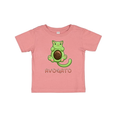 

Inktastic Avogato- Cute Green Cat Avocado Gift Baby Boy or Baby Girl T-Shirt