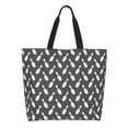 thumbnail image 1 of Balery Bowling Pins Bolsa Tote Estilo Estético con Cremalleras, Bolsa de Hombro, Bolsa de Compras Grande y Plegable, 1 of 8