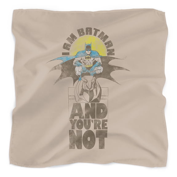 Batman and You're Not Bandana (21 in x 21 in)
