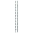 thumbnail image 3 of Ekena Millwork 47"H x 1/8"T Casablanca Adjustable Acrylic Decorative Slat Wall Panel Kit, Grey (contains 30 Slats + 1 Straight Edge Starter Slat), 3 of 12