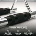 thumbnail image 4 of Synergee Double D Handle Cable Attachment – Home Gym Accessory for Cable Machine, Close Grip V Bar Grip for Weight Workout, 4 of 6