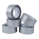 thumbnail image 1 of Cinta adhesiva SIKEDEPRO, 5 rollos, 5 cm x 27 m, plateada, impermeable, 1 of 7