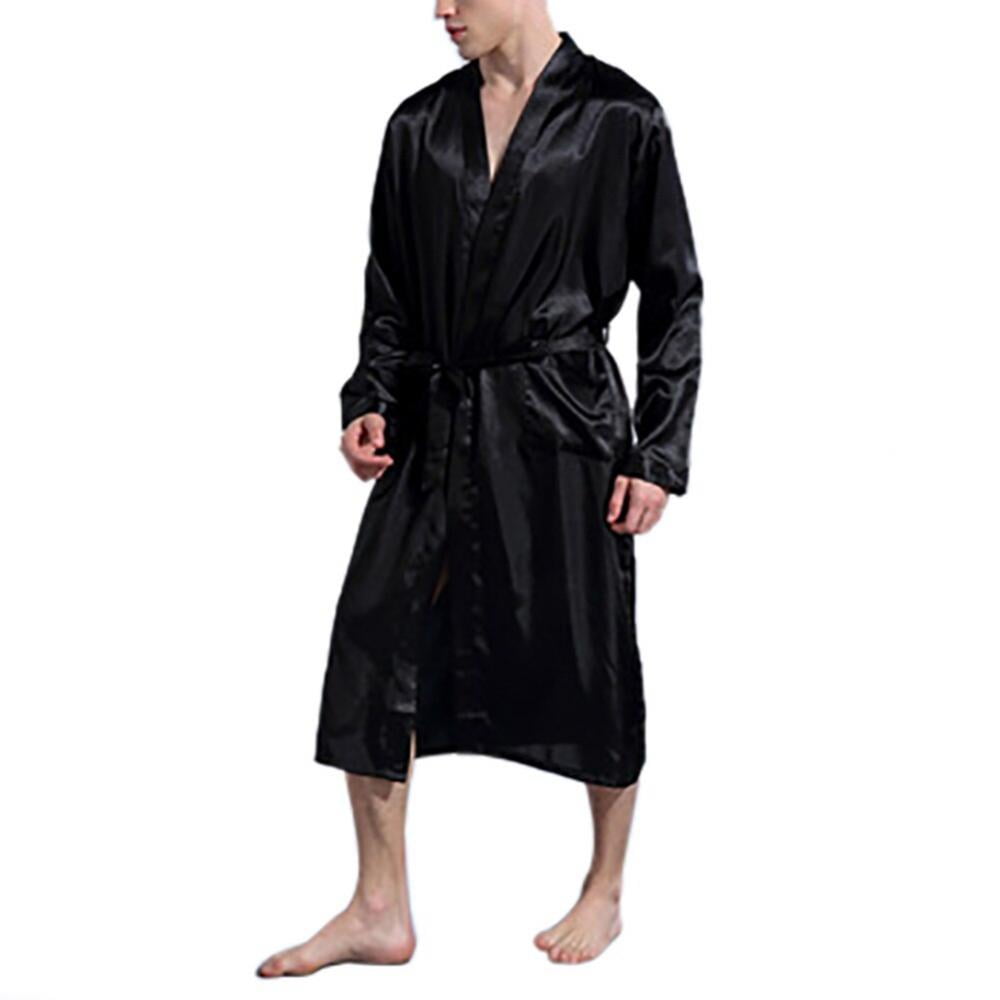 mens silk kimono dressing gown