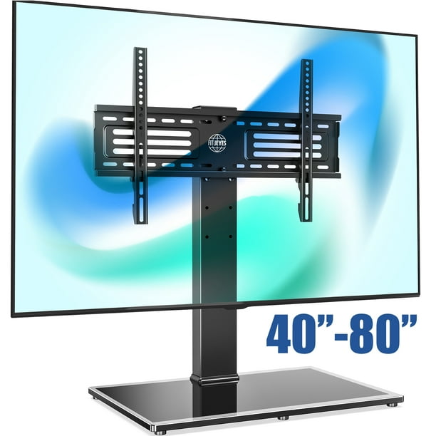 FITUEYES Universal TV Stand Table Top TV Stand for 2780 inch LCD LED