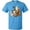 Pacific Blue, variant on Inktastic Happy Farm Animals T-Shirt