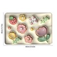 thumbnail image 3 of Summer Savings Clearance! Boovnll Bathroom Rugs, 16x24" Super Soft & Absorbent Non-Slip Diatomite Bath Mat, Quickly Dry Thicken Bath Mats for Bathroom, Kitchen, Floor, Door Mat, Bathroom Mat, 3 of 6