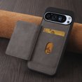 thumbnail image 4 of Decase PU Leather & TPU Shockproof Hybrid Case for Google Pixel 9 Pro XL with Magnetic Card Holder & Slim Back Cover,Credit Card Slots,Stylish Flip Wallet Cover for Google Pixel 9 Pro XL,Gray, 4 of 6