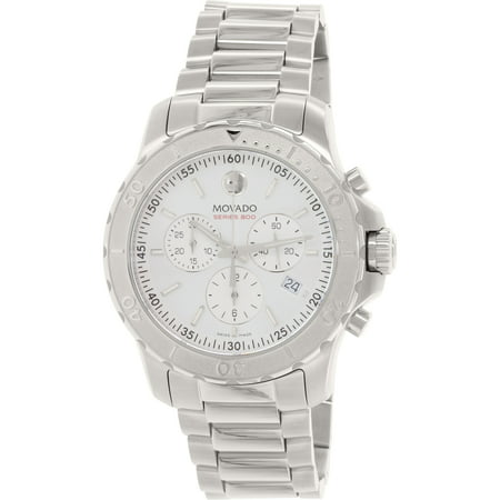 Movado Men's 800 2600111 Silver Stainless-Steel Swiss Quartz Watch