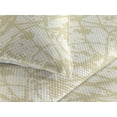 thumbnail image 3 of Ambesonne Neutral Boho Quilted Bedspread Set 3 Pcs, Grunge Creamy Tones, Twin, Avocado Green Eggshell, 3 of 4